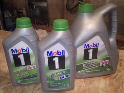 Лот: 10821361. Фото: 1. Масло моторное Mobil 1 5w-30 ESP... Масла, жидкости