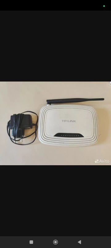 Лот: 25788734. Фото: 1. Wifi роутер tp link tl wr 740n. Маршрутизаторы (роутеры)