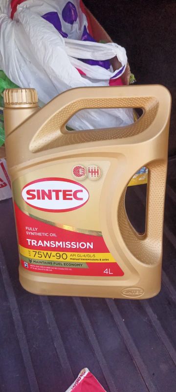 Лот: 25524145. Фото: 1. Трансмиссионное масло Sintec Transmission... Масла, жидкости