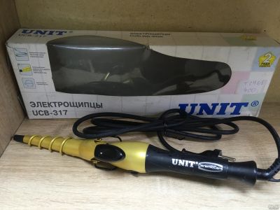 Лот: 17691525. Фото: 1. Щипцы для волос Unit UCB 317(1460... Укладка и стрижка волос, бритьё, эпиляция