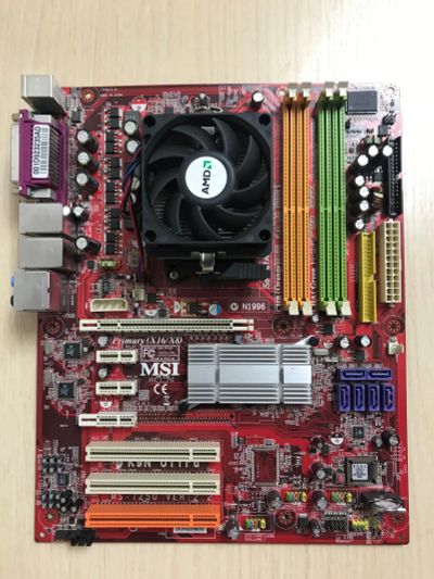 Лот: 21046883. Фото: 1. Материнская плата MSI K9N Ultra-2F... Материнские платы