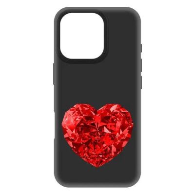Лот: 25544535. Фото: 1. Чехол Krutoff Soft Case "Рубиновое... Чехлы, бамперы
