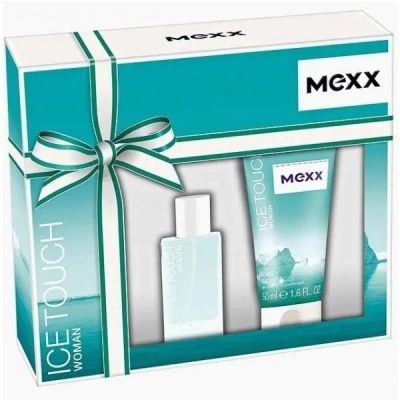 Лот: 12814517. Фото: 1. Mexx woman Ice Touch Набор: Туалетная... Женская парфюмерия