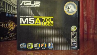 Лот: 7988797. Фото: 1. ASUS M5A78L-M/USB3 AM3+. Материнские платы