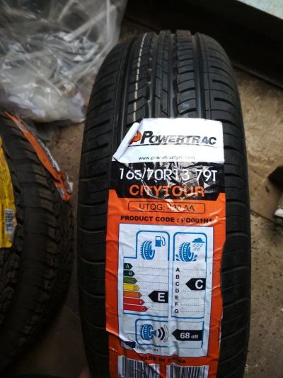 Лот: 11172982. Фото: 1. 165/70R13 79T Powertrac City Tour. Шины