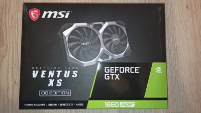 Лот: 17857416. Фото: 1. GTX 1660 Super ventus xs ocv1. Видеокарты