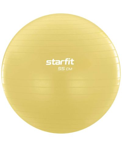 Лот: 22368898. Фото: 1. Фитбол d55см Star Fit GB-108 желтый... Фитнес, аэробика и гимнастика