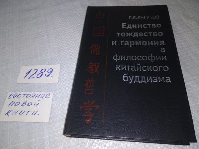 Лот: 19125534. Фото: 1. оз (03..06) Янгутов Л. Е. Единство... Философия
