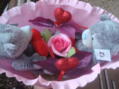 Лот: 3793444. Фото: 1. Букеты из мягких игрушек=). Другое (цветы, букеты)
