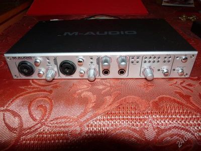 Лот: 2969373. Фото: 1. Звуковая карта M-Audio M-Audio... Микшеры, предусилители, микрофонные эффекты