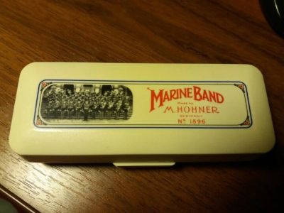 Лот: 9560091. Фото: 1. Губная гармошка Marine Band Hohner. Баяны, аккордеоны, гармони