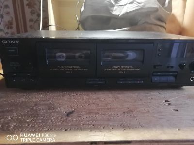 Лот: 14848260. Фото: 1. Двухкассетная дека SONY TC-WR... Кассетные деки, магнитофоны