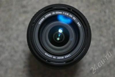 Лот: 166582. Фото: 1. Sigma 18-50 2,8 EX для Canon. Светофильтры