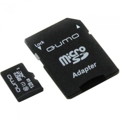 Лот: 15032411. Фото: 1. Карта памяти 128GB microSDXC Qumo... Карты памяти