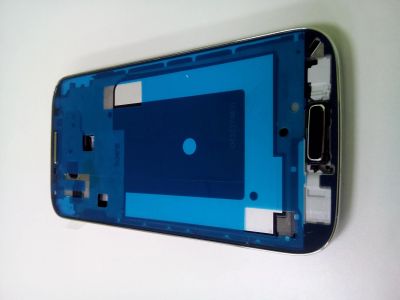 Лот: 12316974. Фото: 1. Корпус Samsung i9500 синий. Корпуса, клавиатуры, кнопки