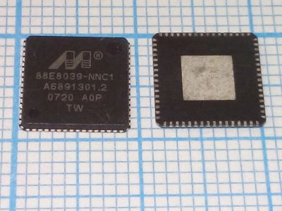 Лот: 12477316. Фото: 1. Ethernet Controller 88E8039. Микросхемы