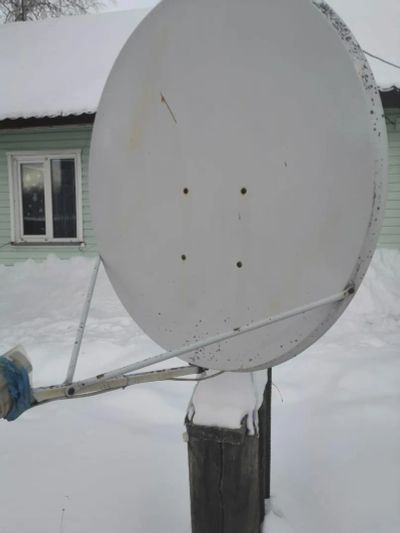 Лот: 19922272. Фото: 1. спутниковая тарелка средняя. Цифровое, спутниковое ТВ