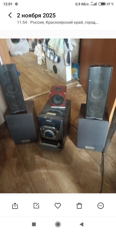 Лот: 25898323. Фото: 1. Музыкальный центр Samsung + 6... Музыкальные центры, магнитолы