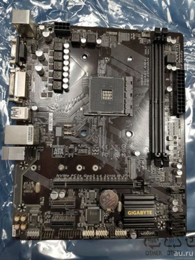 Лот: 18088860. Фото: 1. Материнская плата AM4 gigabyte... Материнские платы