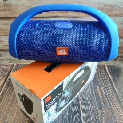 Лот: 13634717. Фото: 1. 🎱Колонка JBL Boombox. Синяя🎱. Красноярск