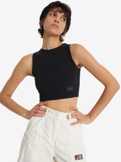 Лот: 25126597. Фото: 1. Майка женская FILA, Черный. Топы, майки