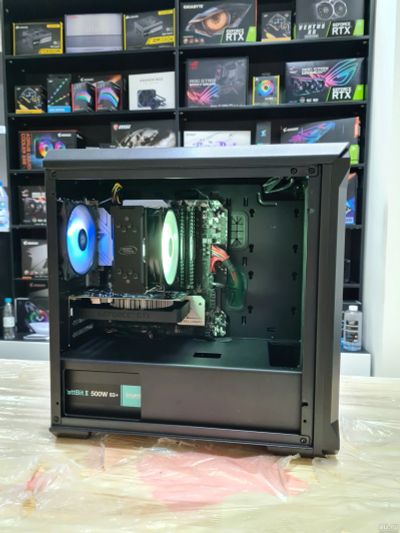 Лот: 18552031. Фото: 1. Игровой пк i5 10400f + GTX1650. Компьютеры в сборе