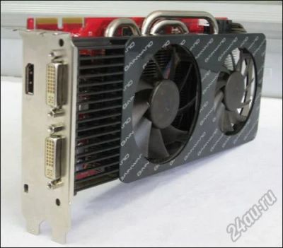 Лот: 5763693. Фото: 1. Gainward Radeon HD4870. Бесплатная... Видеокарты