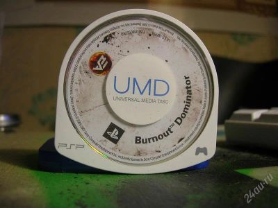 Лот: 893137. Фото: 1. psp игра диск Burnout Dominator. Игры для консолей