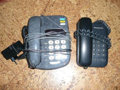 Лот: 3101015. Фото: 1. 2 Стационарных телефона"Panasonic... Проводные телефоны