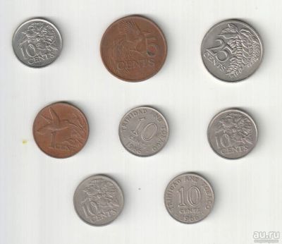 Лот: 9917171. Фото: 1. Набор монет Тринидада и Тобаго. Америка