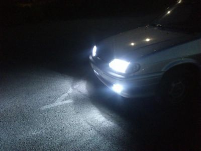 Лот: 4260784. Фото: 1. БИ-ксенон slim xenon HID H4 5000К. Детали тюнинга