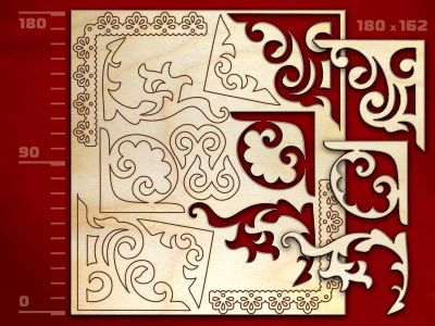 Лот: 4470466. Фото: 1. Набор для скрапбукинга углы 3. Декупаж