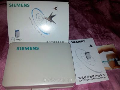 Лот: 3761784. Фото: 1. слуховой аппарат Siemens Amiga... Оборудование