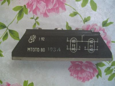 Лот: 2952450. Фото: 1. тиристор оптроный мтото-80 10кл. Другое (радиодетали  (электронные компоненты))