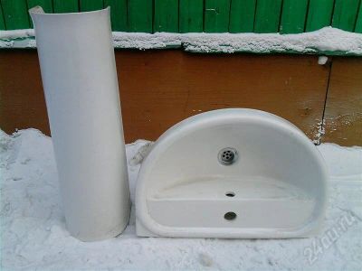 Лот: 734073. Фото: 1. раковина с подставкой. Раковины, умывальники