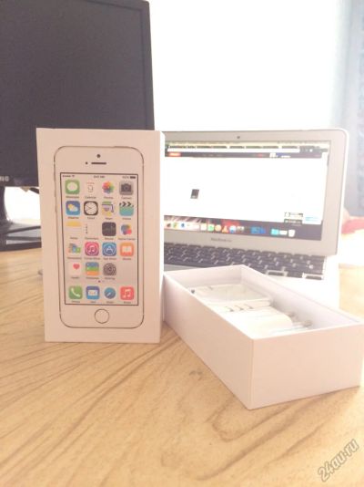 Лот: 5608545. Фото: 1. Apple IPhone 5s 16 gb GOLD Обмен... Смартфоны
