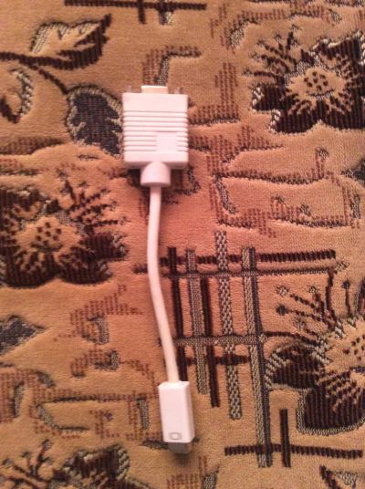 Лот: 10862569. Фото: 1. Адаптер VGA для Apple MacBook... Шлейфы, кабели, переходники