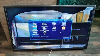 Лот: 20854108. Фото: 1. Телевизор LG 32LB561v (разбита... Телевизоры