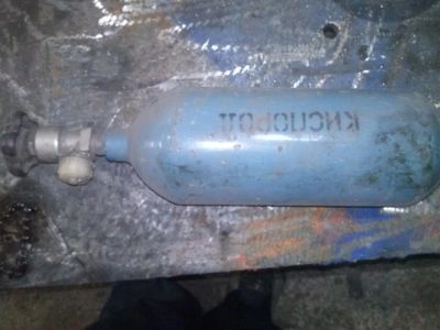 Лот: 7722346. Фото: 1. Балон кислородный 3л. Баллоны, газ в баллонах