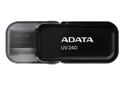 Лот: 25372441. Фото: 1. Флешка A-DATA AUV240 AUV240-32G-RBK... USB-флеш карты