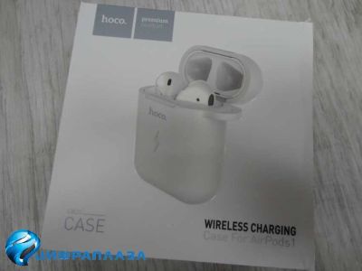 Лот: 19106022. Фото: 1. Чехол-зарядка для наушников AirPods... Наушники, гарнитуры