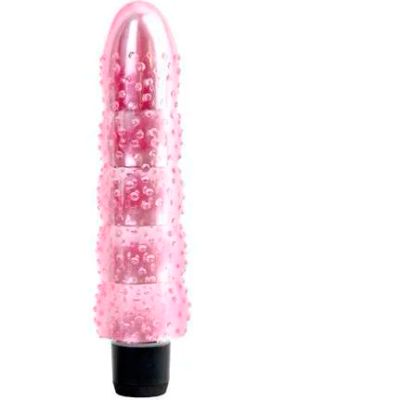 Лот: 5318120. Фото: 1. Вибромассажер JELLY GEMS №7 розовый... Игрушки