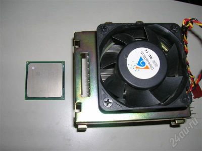 Лот: 348913. Фото: 1. проц s- 478 cel 2000 с кулером. Процессоры