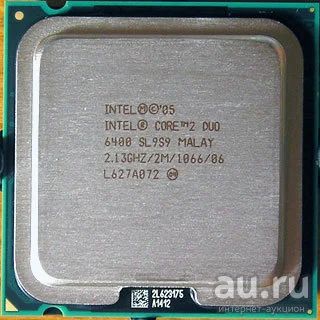 Лот: 14700538. Фото: 1. процессор Intel Core 2 Duo E 6400... Процессоры