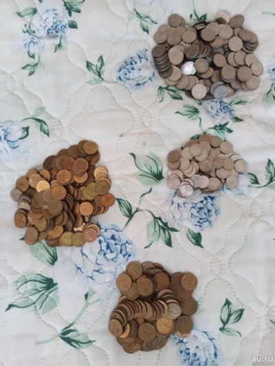 Лот: 18207825. Фото: 1. Куча мелких монет современной... Россия после 1991 года