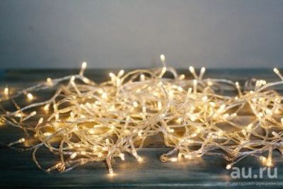 Лот: 18226512. Фото: 1. Гирлянда "Нить" 200LED, тепл.белая... Гирлянды, шарики, новогодние аксессуары