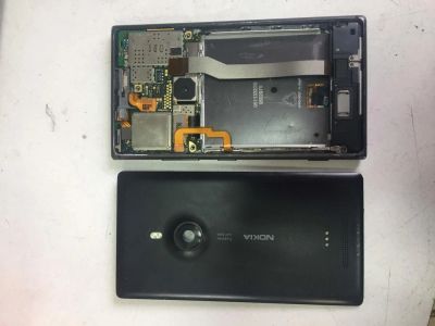 Лот: 11757021. Фото: 1. Nokia Lumia 925 плата камера шлейф. Микросхемы и платы