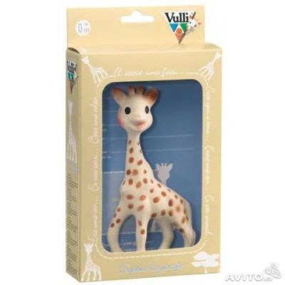Лот: 4519580. Фото: 1. Жирафик Софи малый (18см) Vulli... Для младенцев