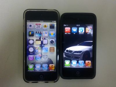 Лот: 3122061. Фото: 1. Apple ipod touch 4 32 Gb Black... Плееры