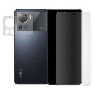Лот: 24599607. Фото: 1. Защитное стекло Krutoff для Infinix... Защитные стёкла, защитные плёнки
